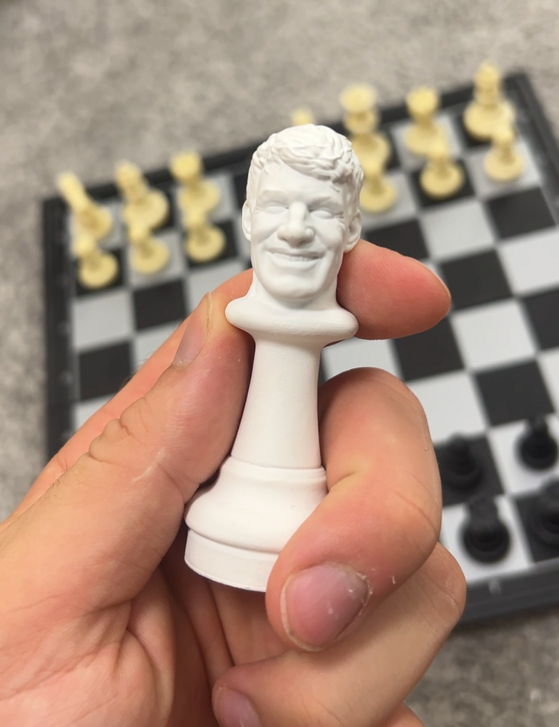 Schachfigur König / Dame